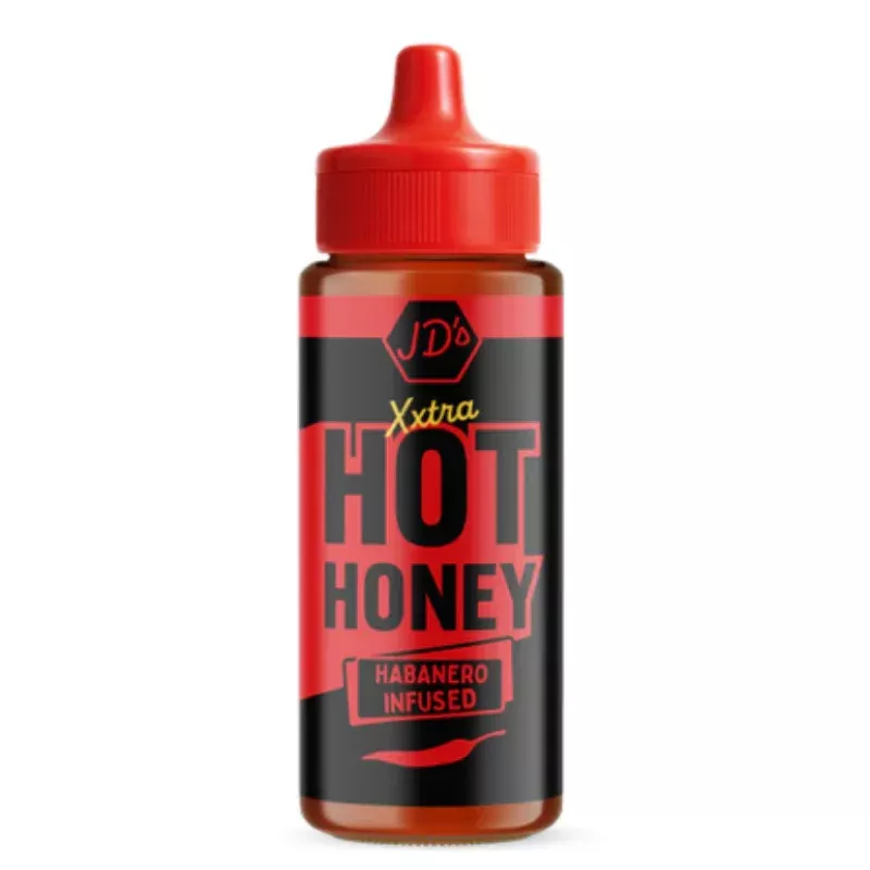 JD’s Hot Honey Xxtra Habanero Infused