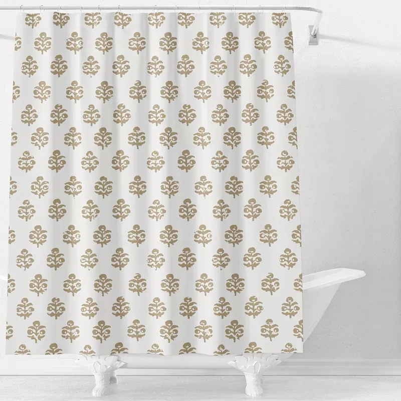 Jennifer Floral Shower Curtain, 70x72