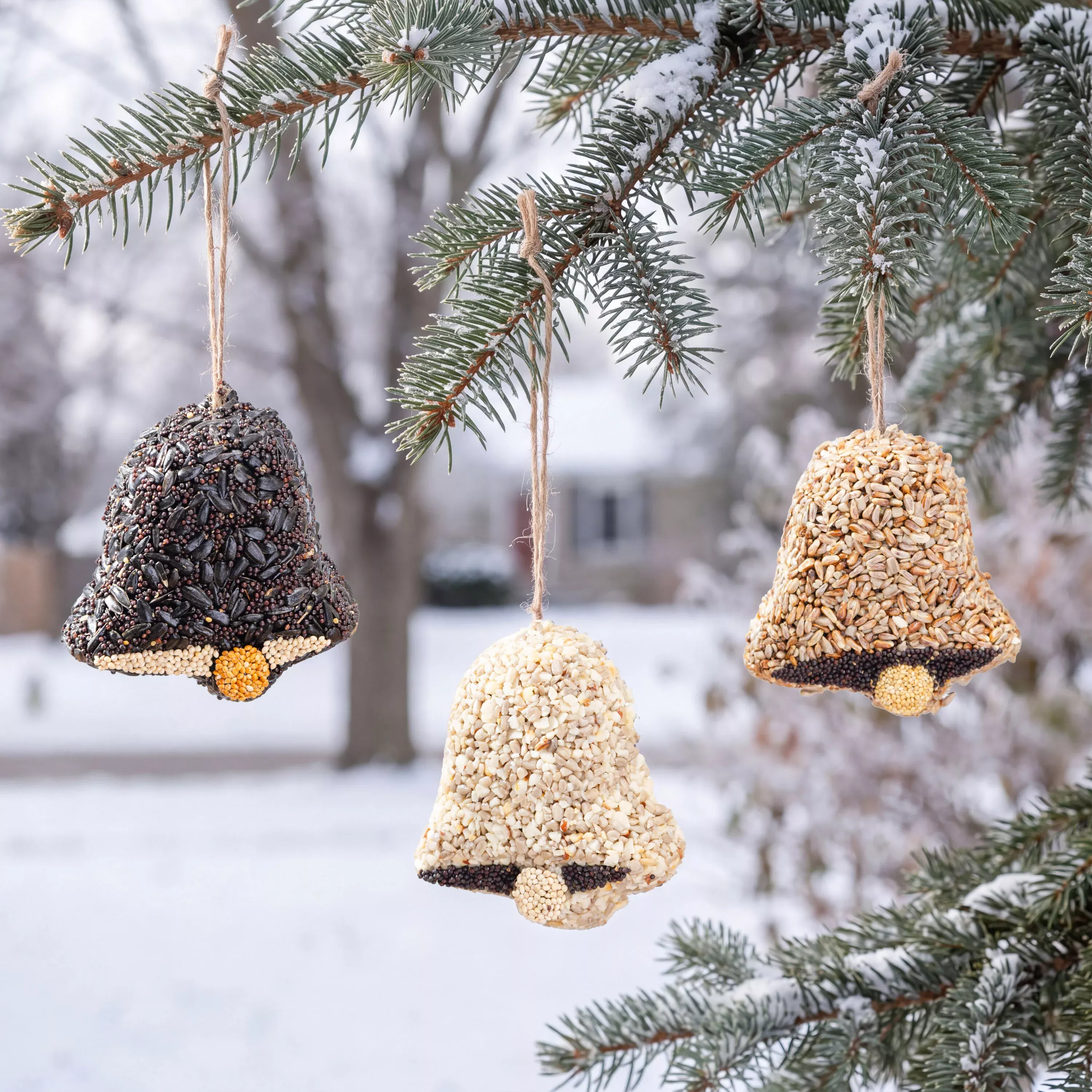 Jingle Bell Trio Holiday Seed Treats