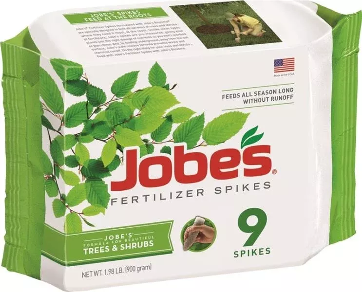Jobe's 01310 Trees & Shrubs Fertilizer Spikes, 16-4-4