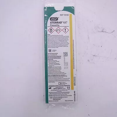 Johnson & Johnson ASP Sterrad NX Cassette REF:10133 EXP 2021-08-14