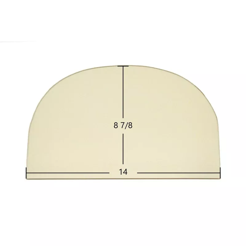 Jotul #8 Ceramic Glass Panel High-Temperature Replacement (14″ x 8 7/8″)