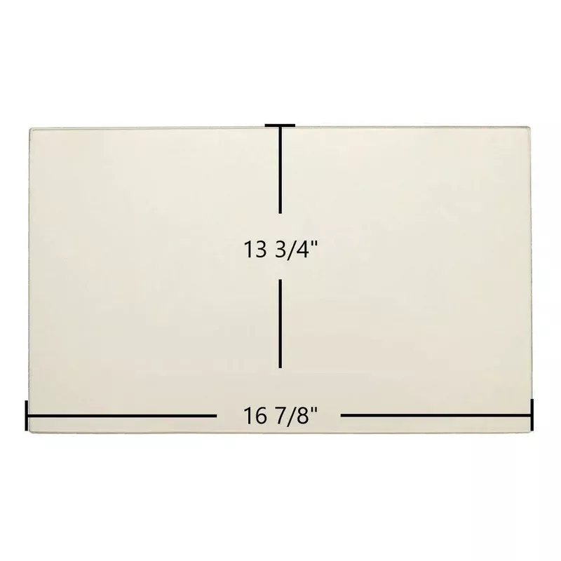 Jotul F 273 Ceramic Glass Panel OEM Replacement (16 7/8″ x 13 3/4″)