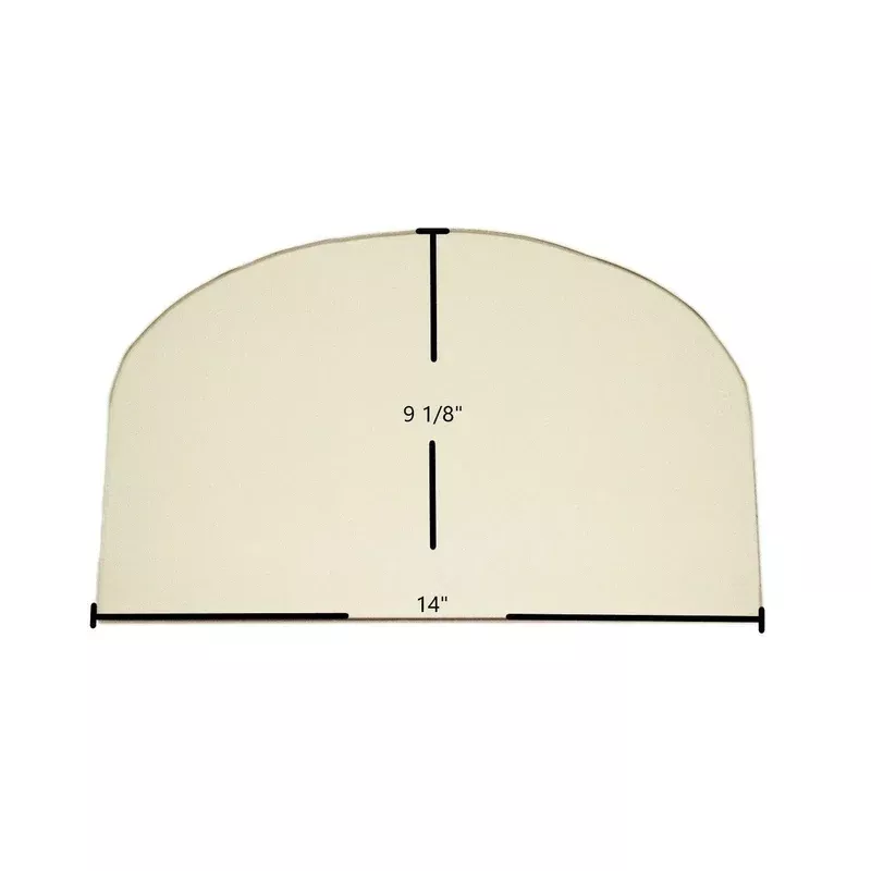 Jotul F 3 / Series 3 Ceramic Glass Panel Replacement for Part #126140 (14″ x 9 1/8″)