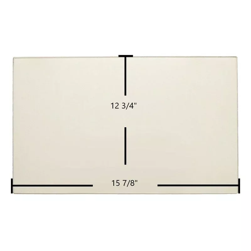 Jotul GF100 Nordic DV QT Replacement Ceramic Glass 15 7/8″ x 12 3/4″ (Part #154983)