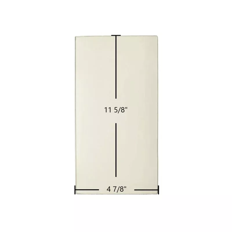 Jotul I 80 Maxi Classic Ceramic Glass Panel 4 7/8″ x 11 5/8″ (Part #10024033)