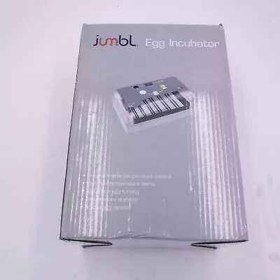 Jumbl Clear Egg Incubator, Fully Automatic Digital Poultry Hatching Machine 110V