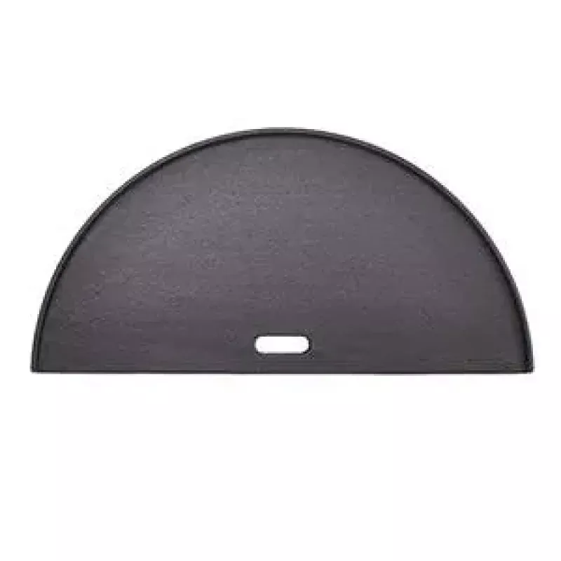 Kamado Joe Half Moon Cast Iron Reversible Griddle for Big Joe (BJ-HCIGRIDDLE)