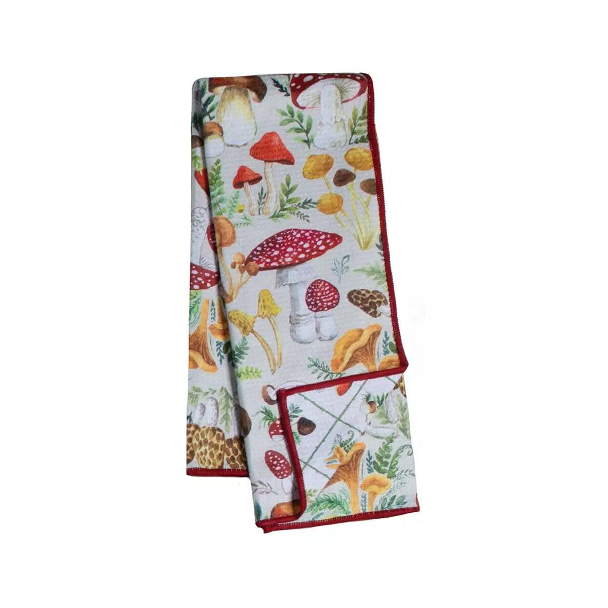Kay Dee Mushrooms Ecology Earth Kitchen Towel