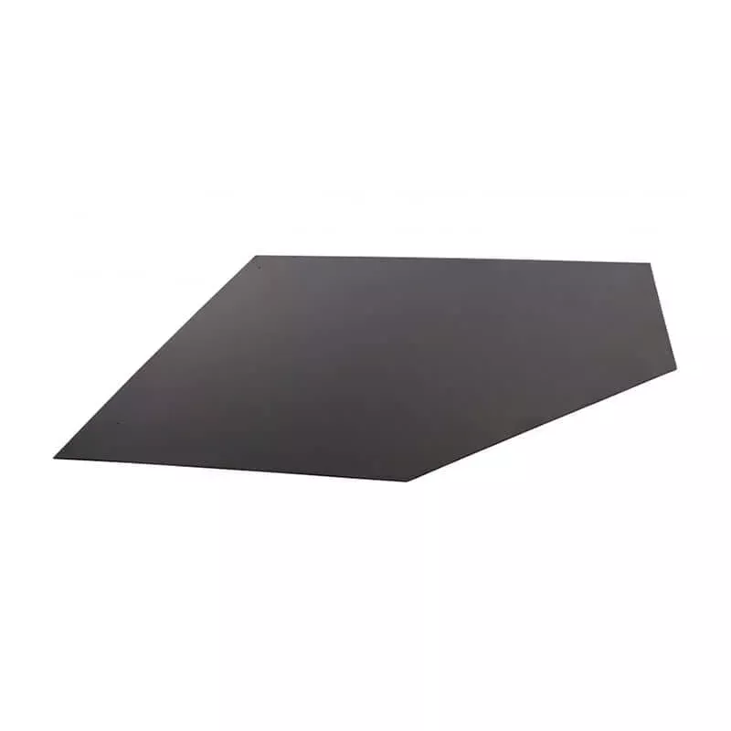 Kent Small Steel Floor Protector for Wood Fires – Corner