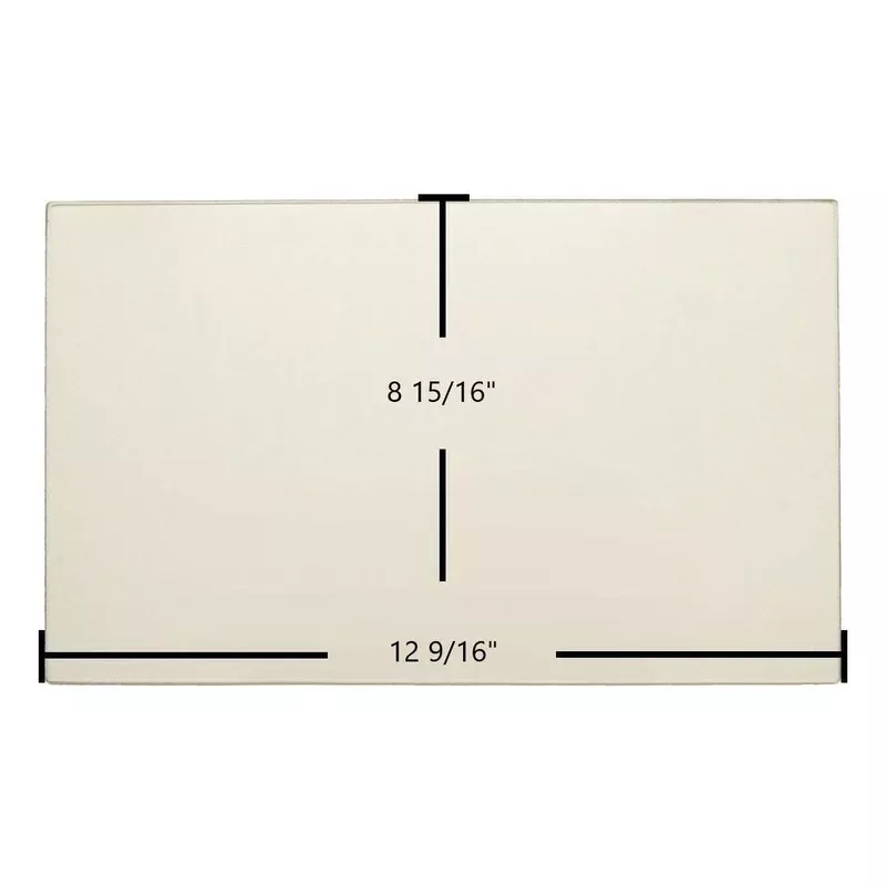 Kent Tile Fire Ceramic Glass Panel 12 9/16″ x 8 15/16″ (Part #20-16-151)