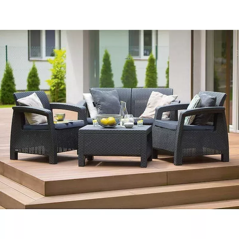 Keter Corfu Outdoor Lounge Set