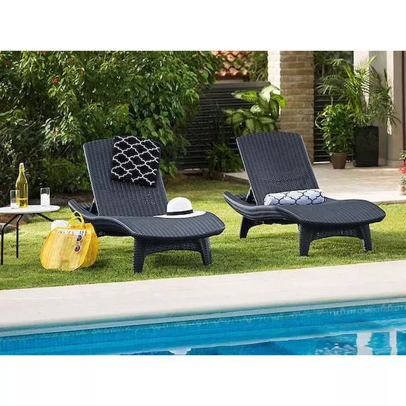 Keter Pacific Lounger – Pair
