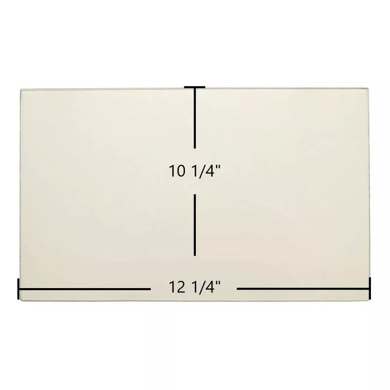 Keystoker Coal Stove Ceramic Glass Panel 12 1/4″ x 10 1/4″