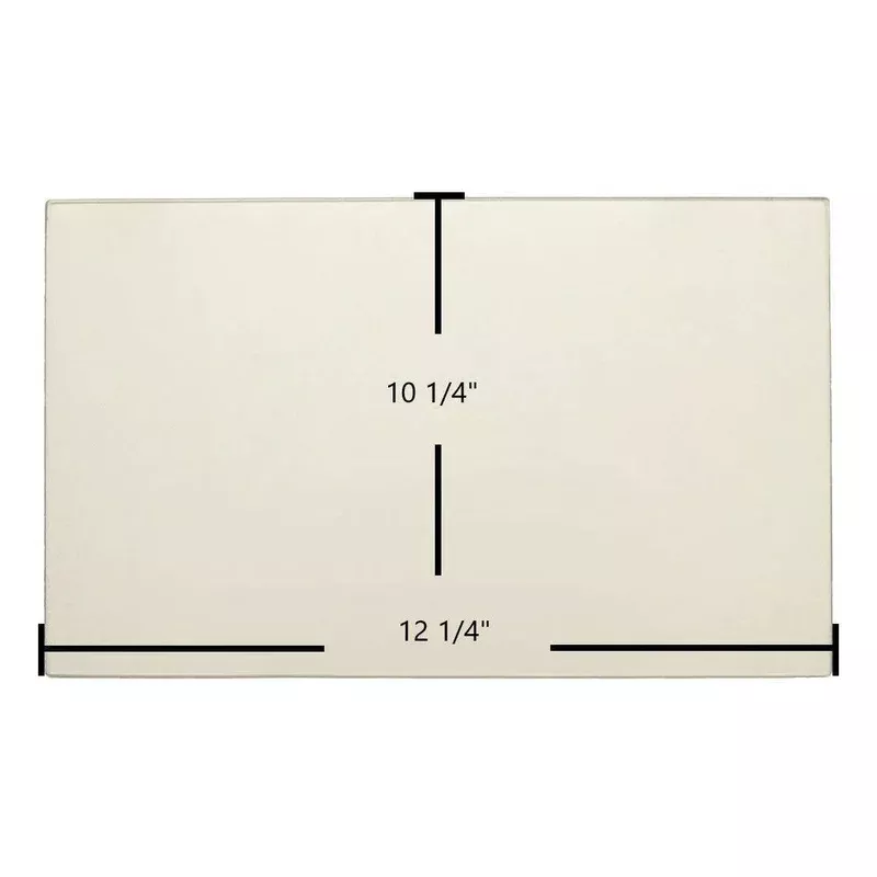 Keystone Stove Ceramic Glass Panel (10 1/4″ x 12 1/4″) High-Temperature Replacement
