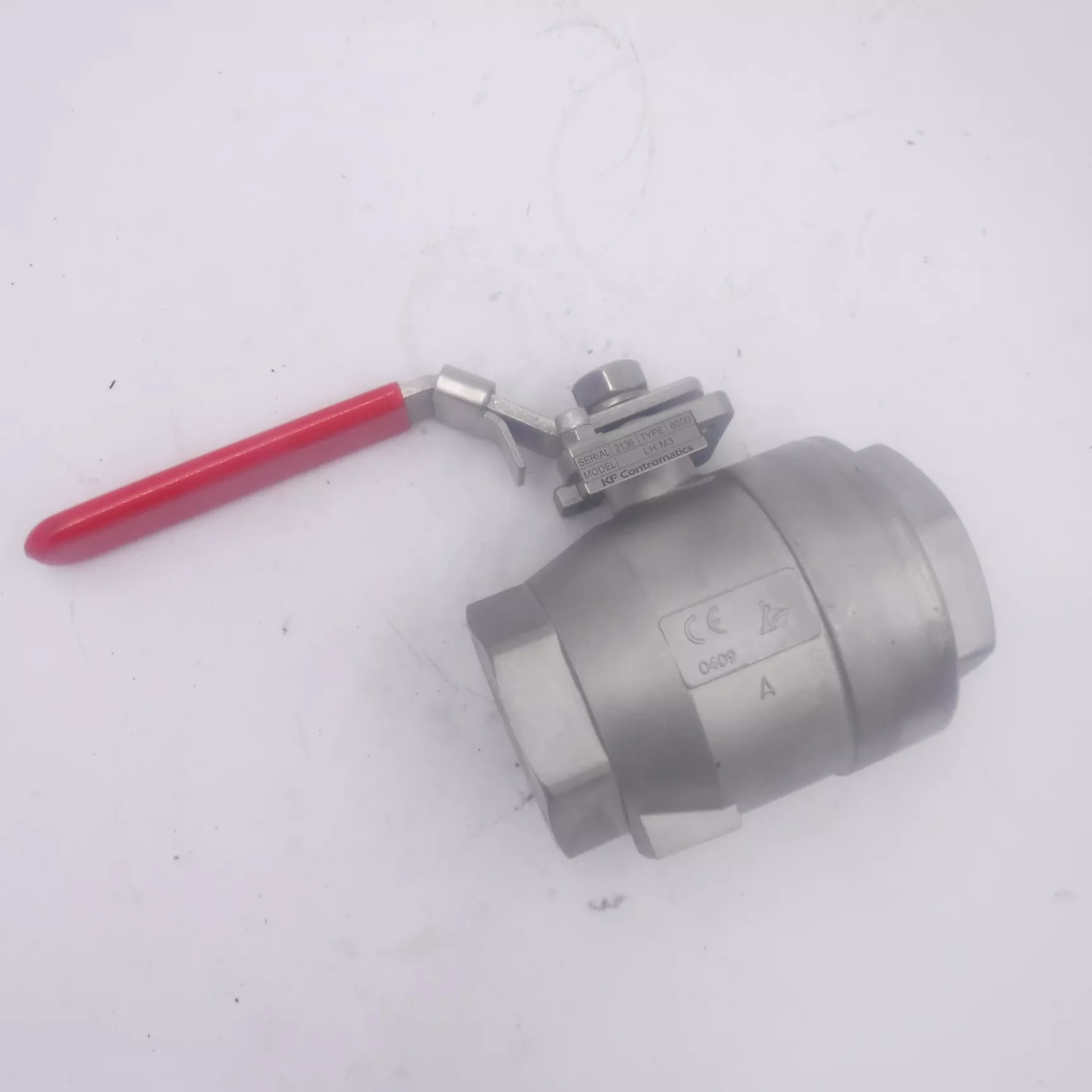 KF Contromatics 2″ 8000 Stainless Steel Full Port Ball Valve CF8M 2000 WOG