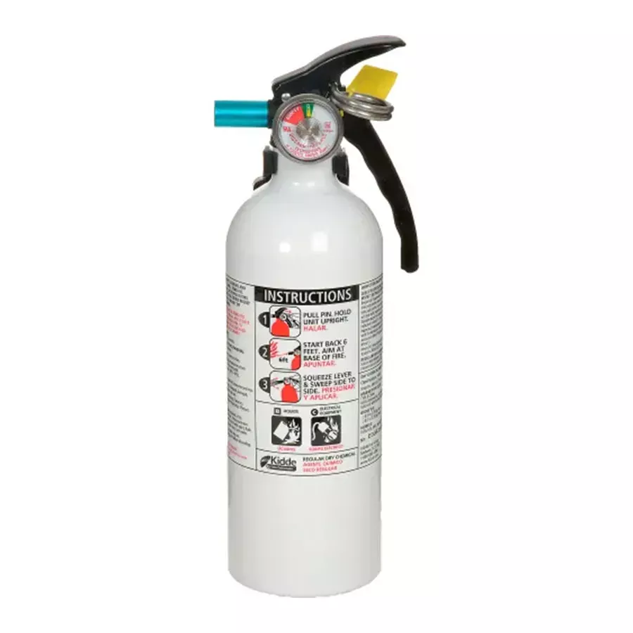 Kidde Fire Extinguisher with Wall Hook Disposable