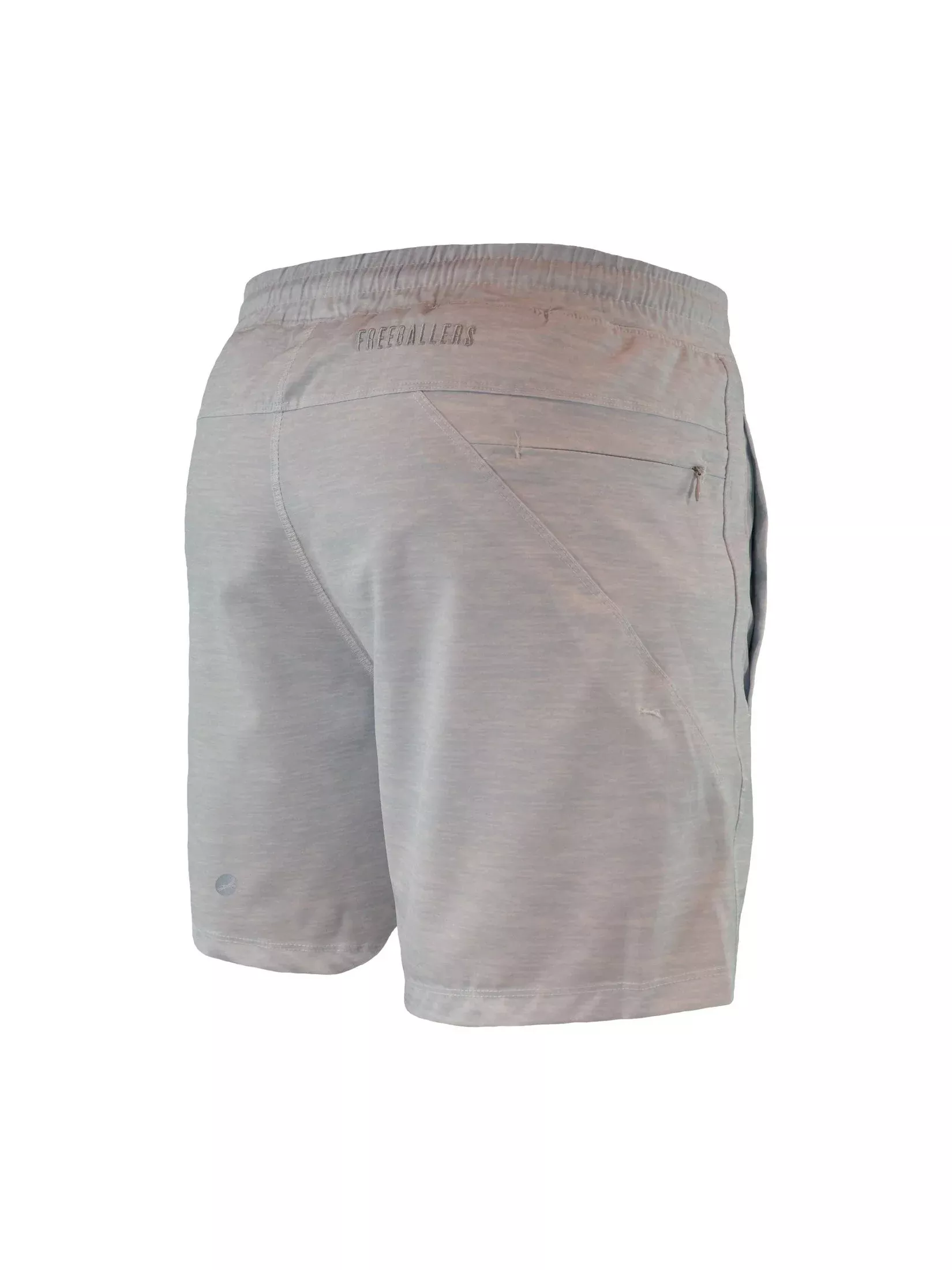 Kids Grey Heather Freeballers - Sport Shorts