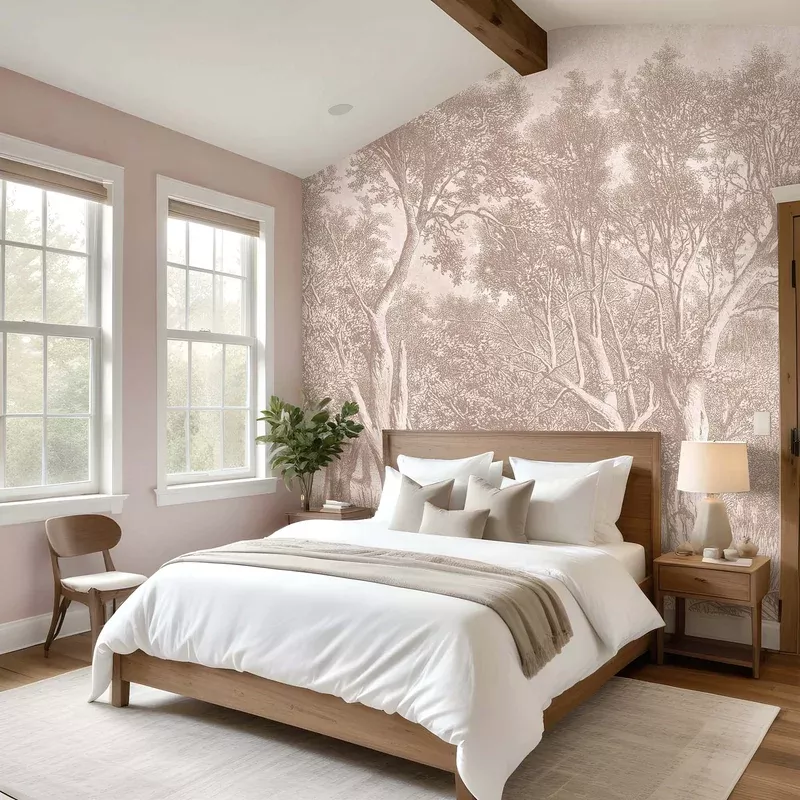 Kielder Blush Mural