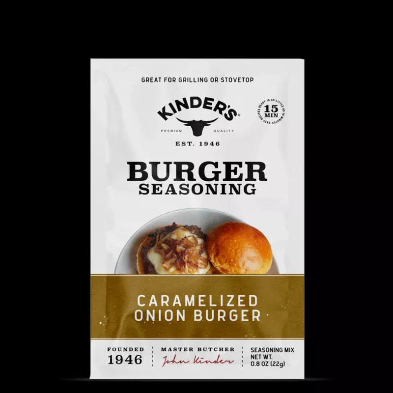 Kinder’s Caramelized Onion Burger 0.8oz