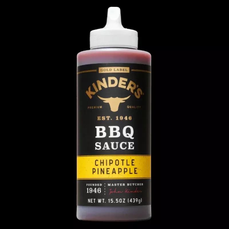 Kinder’s Chipotle Pineapple BBQ Sauce 15.5oz