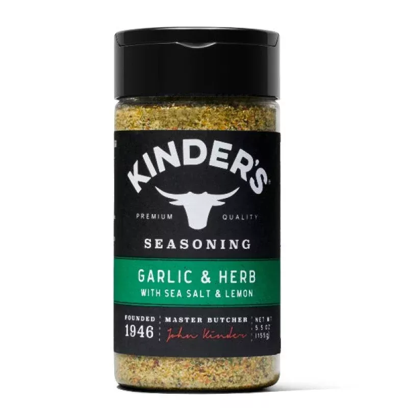 Kinder’s Garlic & Herb with Lemon & Sea Salt 5.5oz