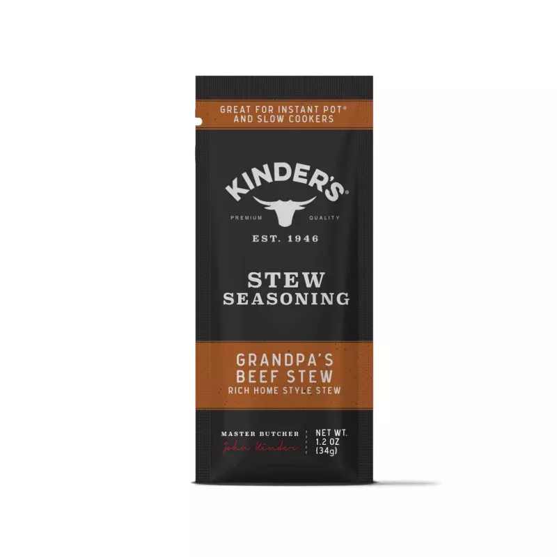 Kinder’s Grandpa’s Beef Stew