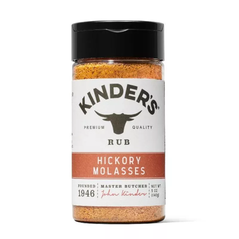 Kinder’s Hickory Molasses Rub 5oz