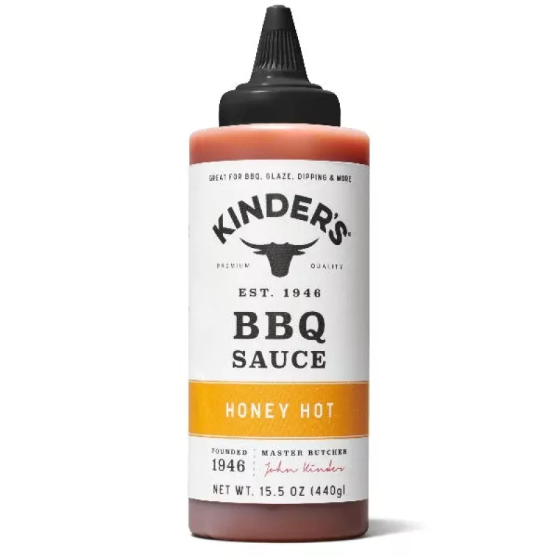 Kinder’s Honey Hot BBQ Sauce 15.5oz