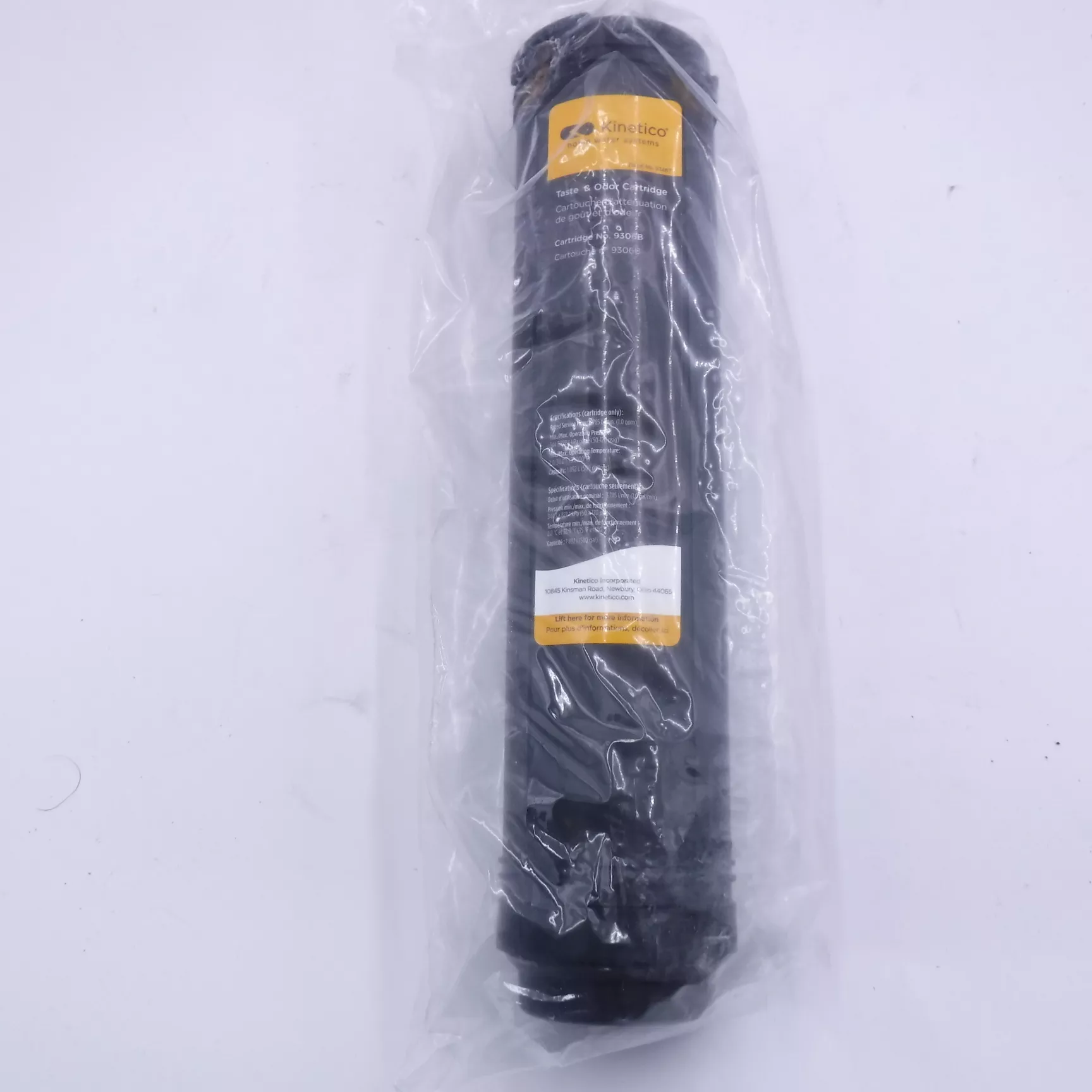 Kinetico 9306B Taste And Odor Filter Cartridge For Kinetico Model 7000