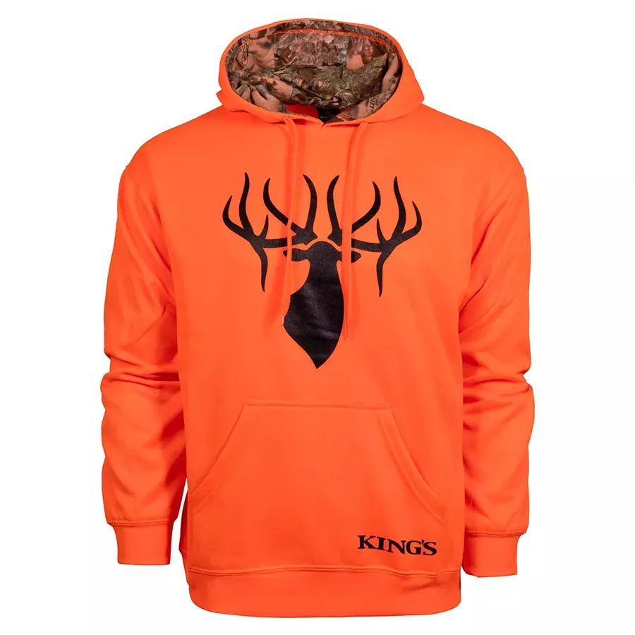 King's Camo Men's Poly Hoodie