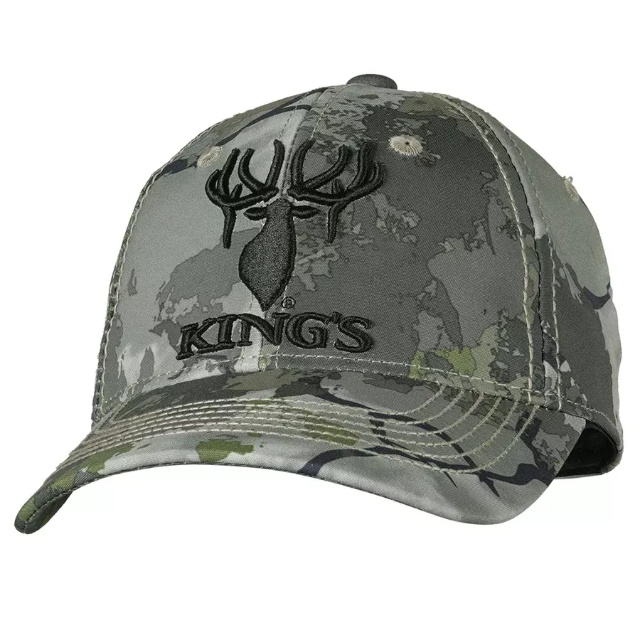 King's Camo Youth Logo Cap - KC Ultra