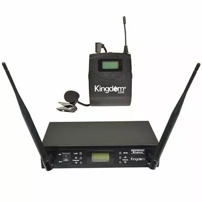 Kingdom Digital Wireless Mic System with Beltpack and Lapel SYS5VDL 900Mhz