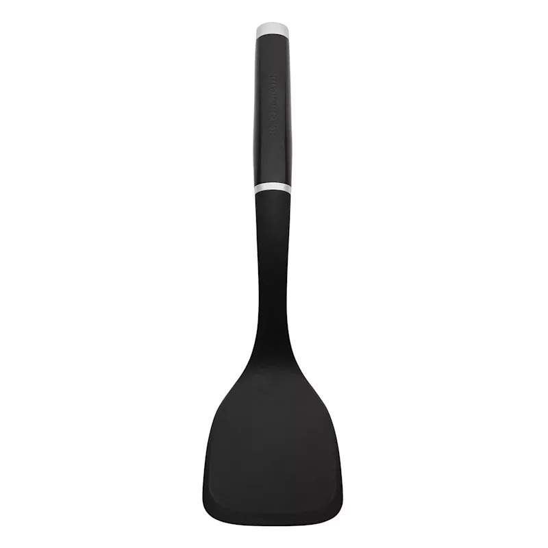 KitchenAid Classic Large Solid Spatula, Black