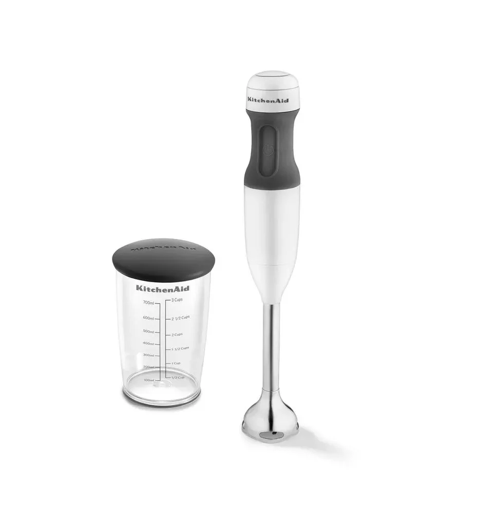 KitchenAid KHB1231 Hand Blender, White