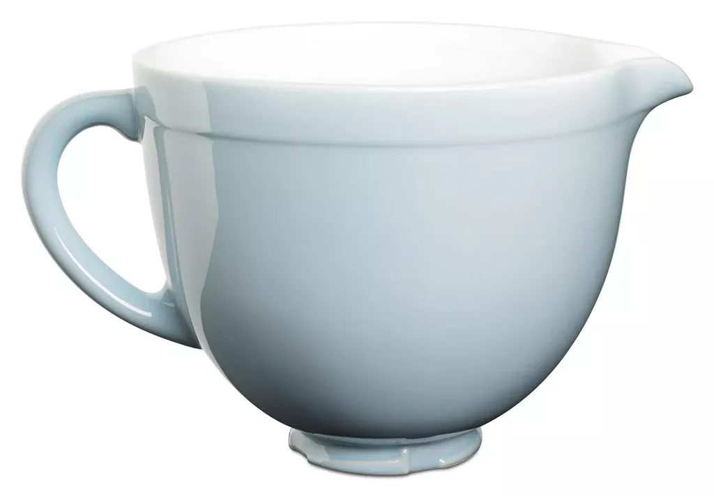 KitchenAid KSMCB5GB 5-Qt. Tilt-Head Ceramic Bowl, Glacier Blue