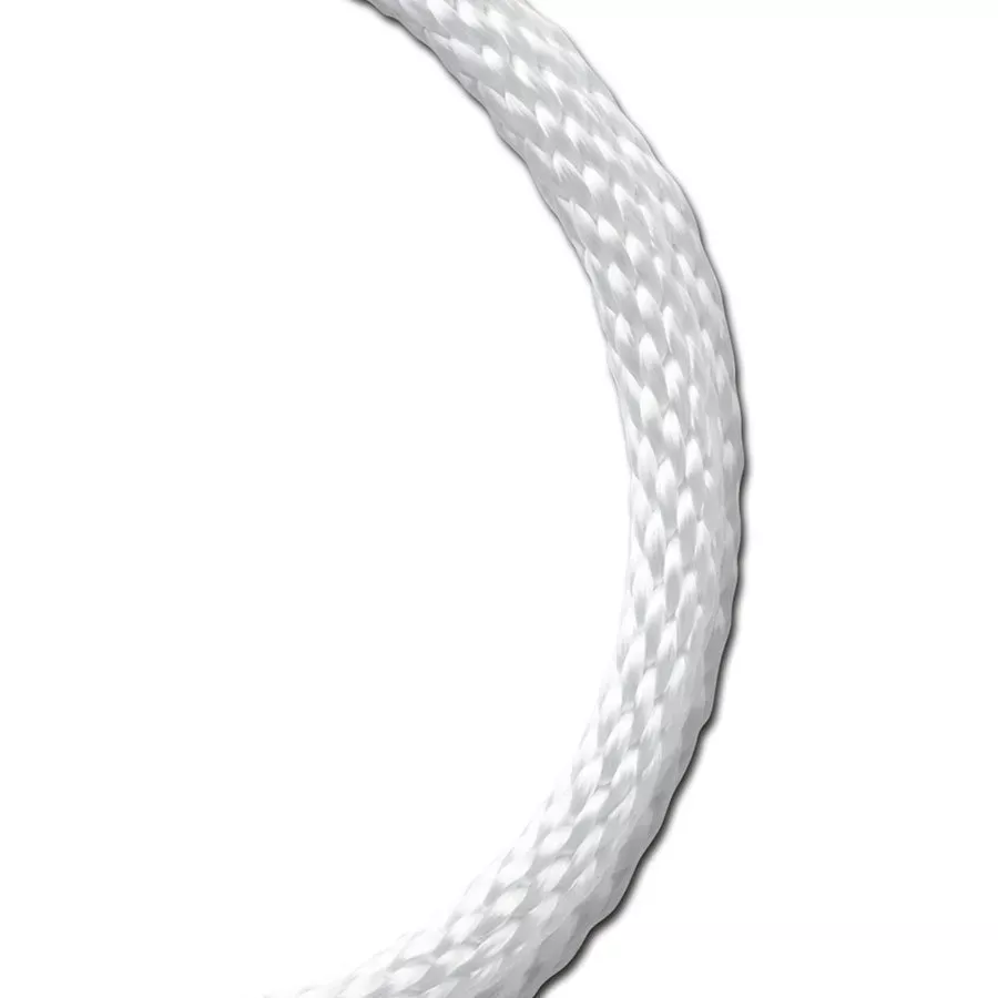 Koch Industries Nylon, Solid Braid Rope, White, 7/16" X 100' - 335 lb. rating