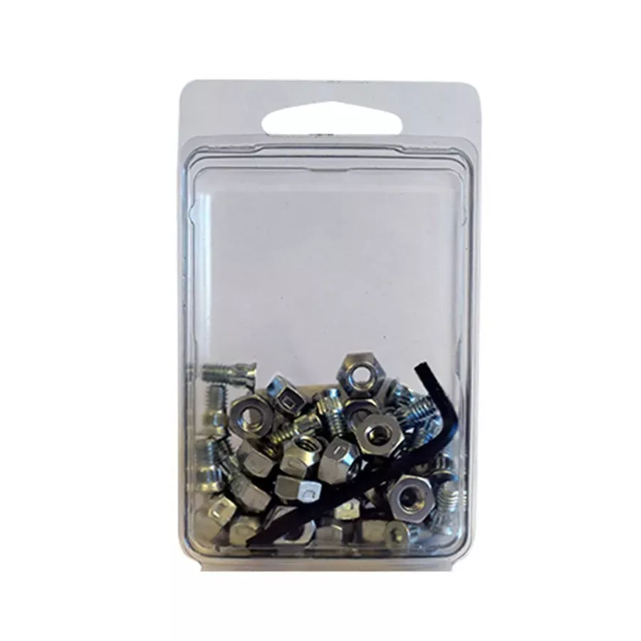 Kondex 1/2" Bolt & Lock Nut (25pc)