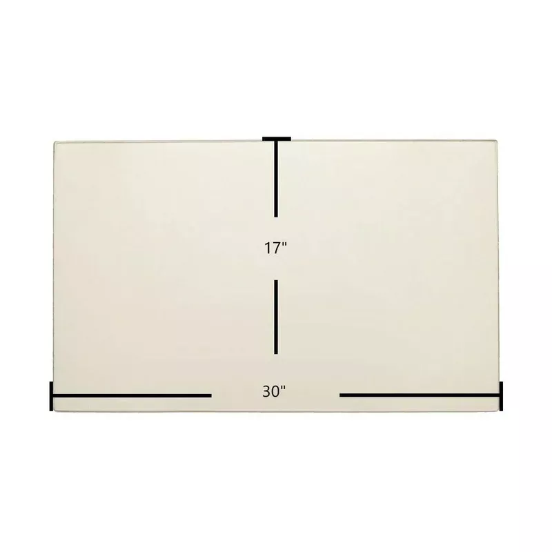 Kozy Heat 740 DV / 936 / 961 Ceramic Glass Panel 30″ x 17″