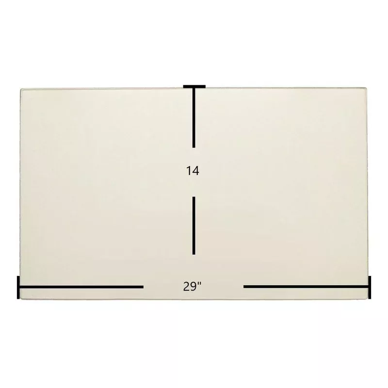 Kozy Heat 811 Ceramic Glass Panel 29″ x 14″ (Part #70003)