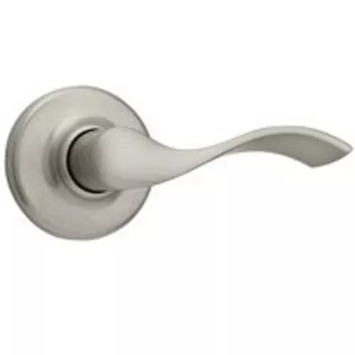 Kwikset 92001-405 Balboa Passage Lever Lockset, Satin Nickel