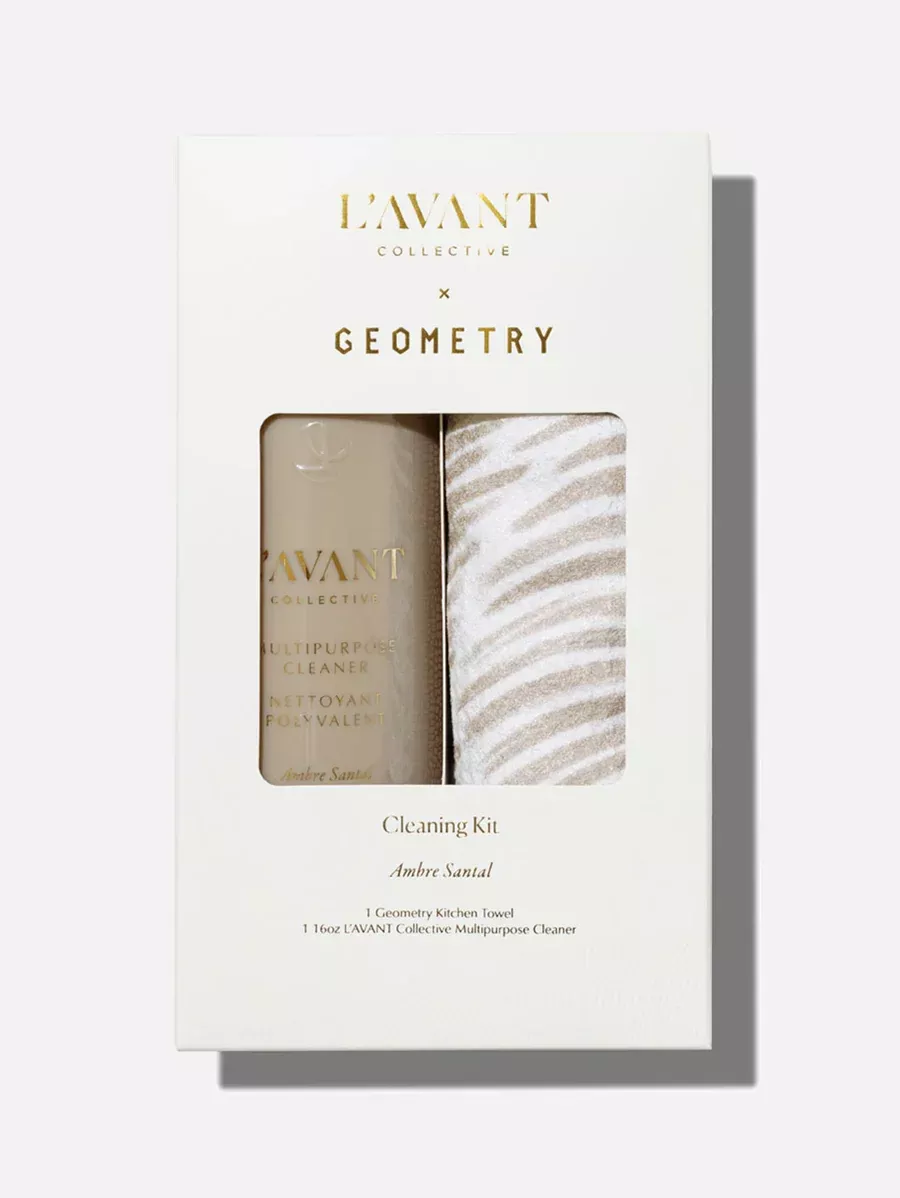 L'avant X Geometry - Ambre Santal Cleaning Kit
