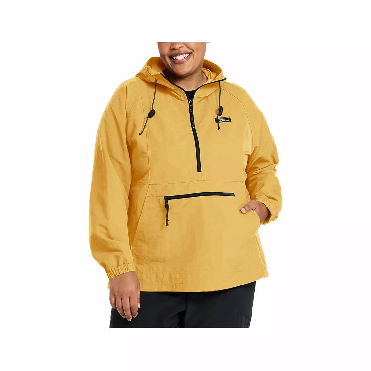 L.L.Bean Women's Mountain Classic Anorak Jacket - Curvy