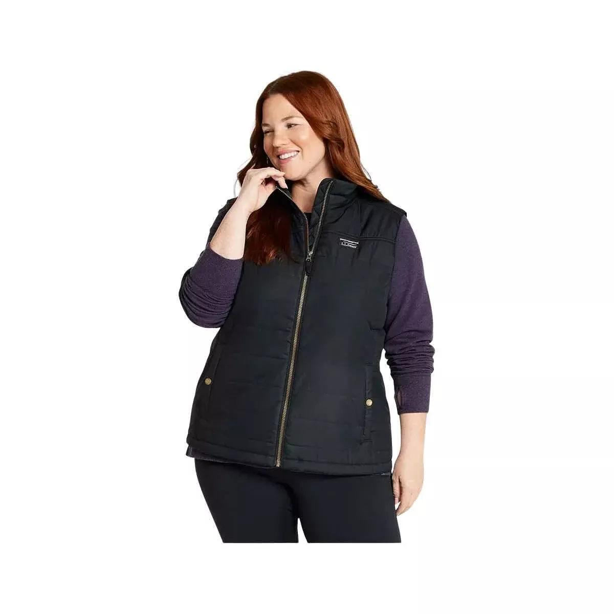 L.L.Bean Women's Mountain Classic Puffer Vest - Curvy