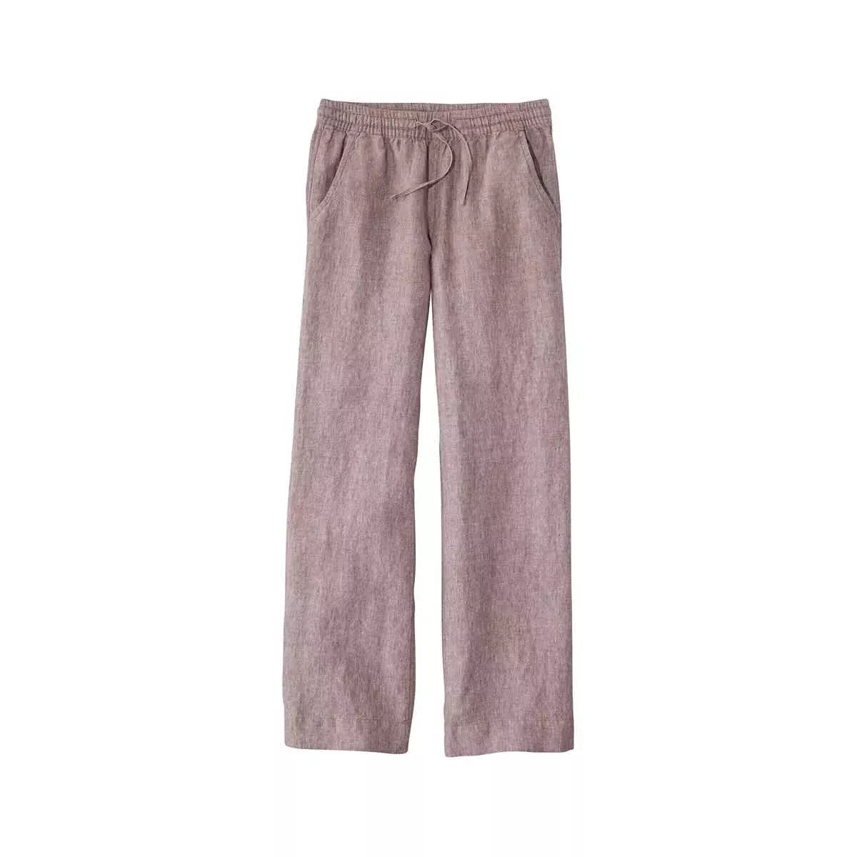 L.L.Bean Women's Premium Washable Linen Pull-On Pants