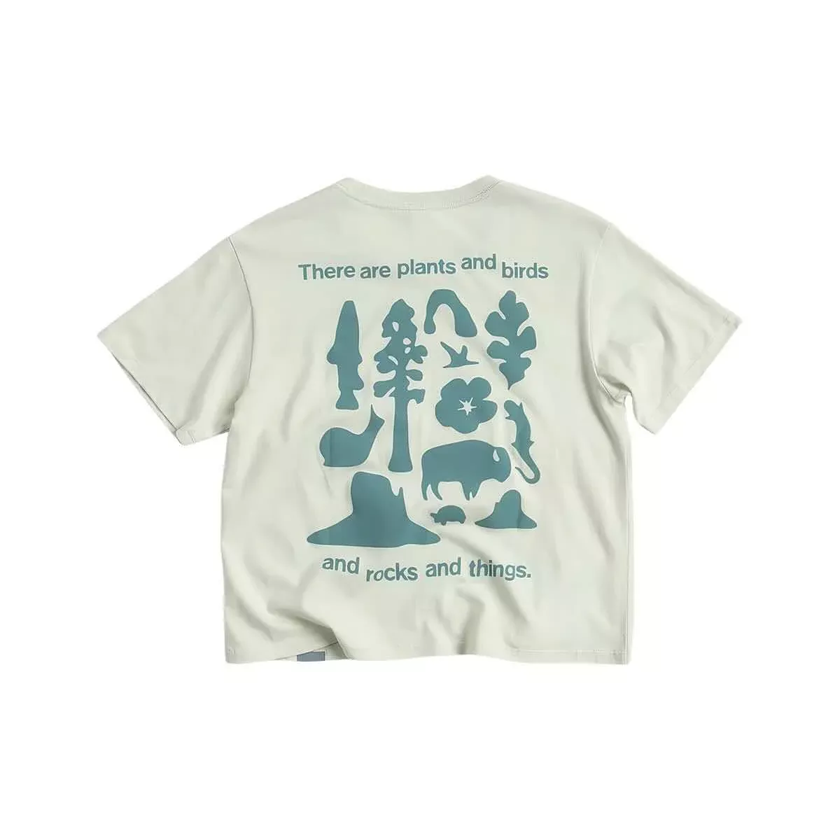 The Landmark Project Women's Made to be Outside Short Sleeve Boxy T-Shirt