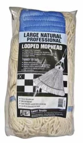 Lanier Textile 114-LOOPED-WW Looped Mop Head, 24 Oz