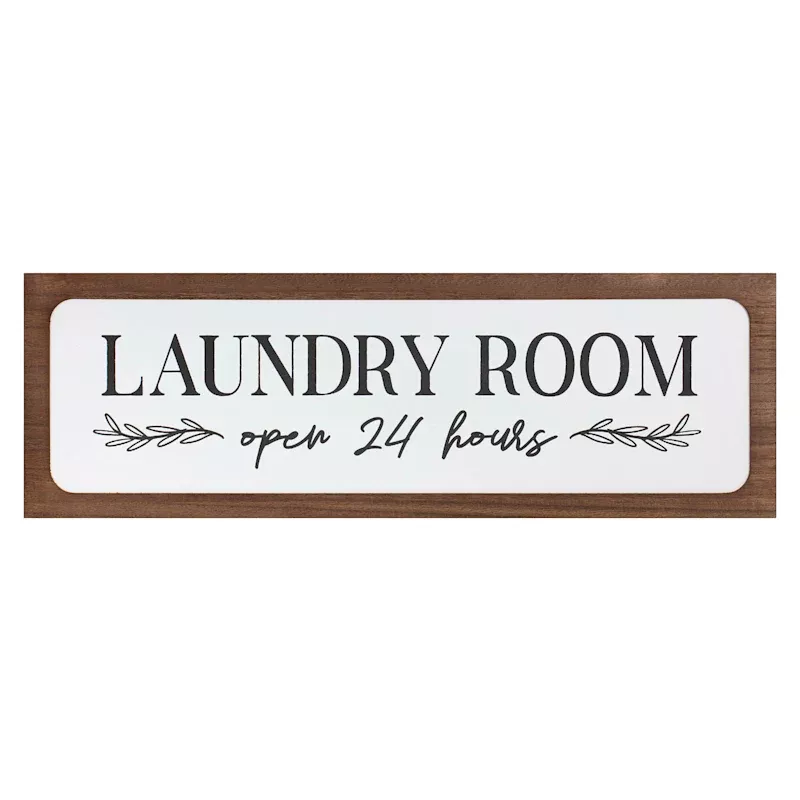 Laundry Room Wall Decor, 30x9