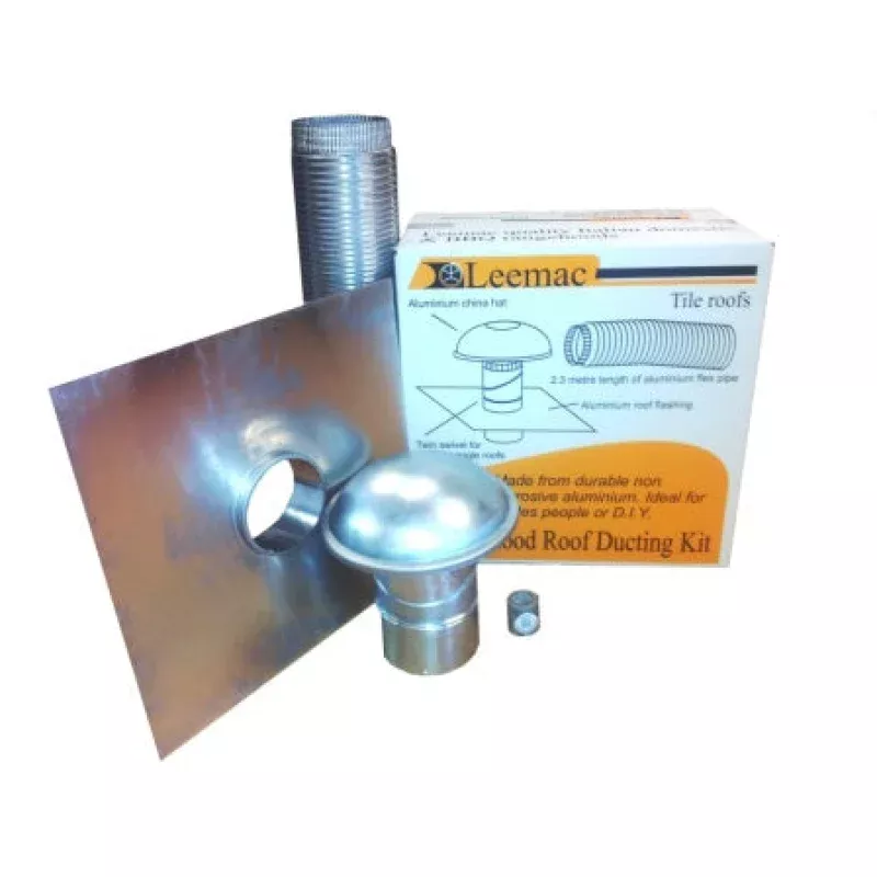 Leemac Ducting Kit 150mm for Tile Roof