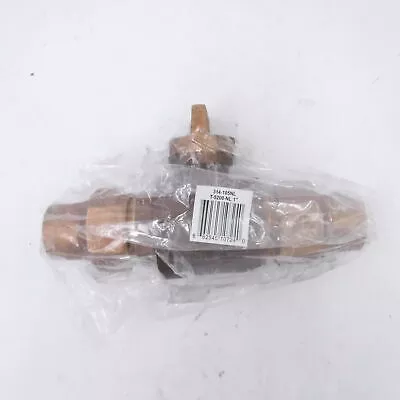 Legend 1″ Flare x Flare curb stop Valve Noe Lead Bronze 314-105NL, T-5200-NL